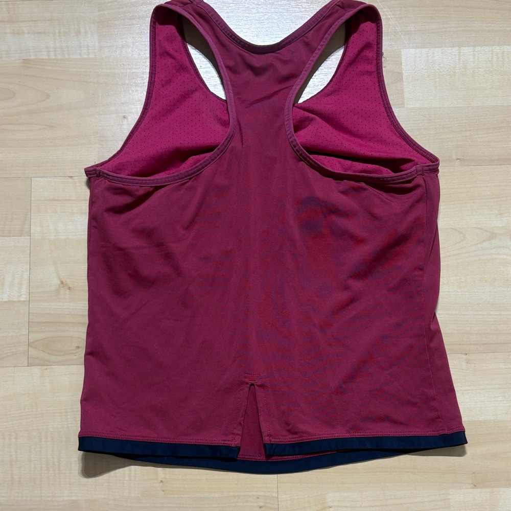 Under Armour Women's Raspberry Racerback Tank Top - Picture 3 of 5